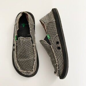 Sanuk Men's Sidewalk Surfer Canvas Shoes ~ 9